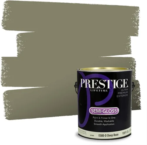 Vista 37 de Prestige Paints - 2 en 1, pintura base y pintura de exterior, E100-N-735BM