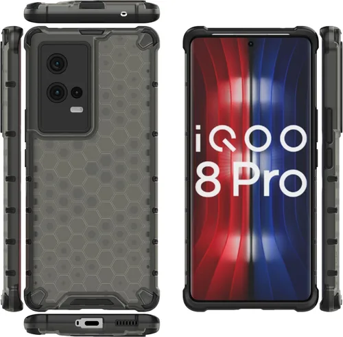Vista 210 de Funda para Vivo iQOO Neo Cover - Funda para Vivo S1, color negro