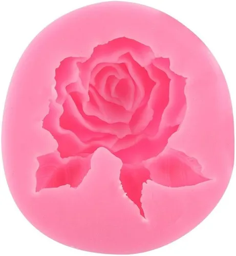 Vista 6 de Rose forma silicona pastel fondant chocolate haciendo herramienta de decoración accesorio para hornear