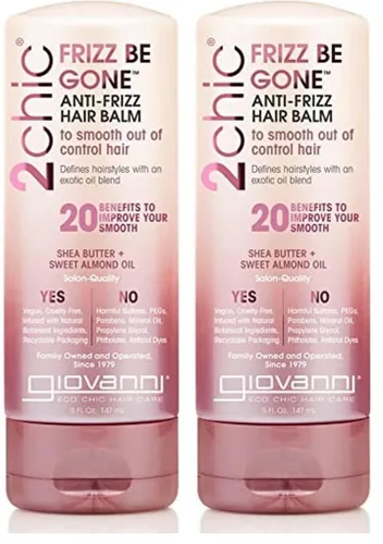 Vista 9 de GIOVANNI 2chic Frizz Be Gone - Bálsamo para el cabello antiencrespamiento