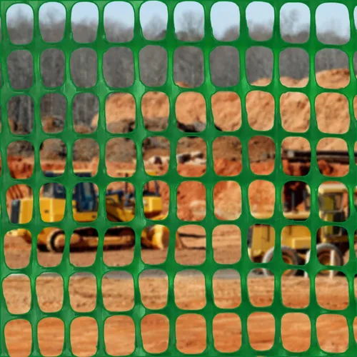 Vista 7 de Ashman - Valla de malla de plástico, 4'x50' pies, 1 rollo, verde, red de barrera de construcción, valla de jardín, envoltura de vallas, sobre
