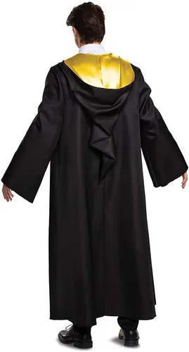 Vista 2 de Túnica de Harry Potter de calidad, capas temáticas del mundo mágico de la Casa Hogwarts para adultos, accesorio para disfraces con calidad