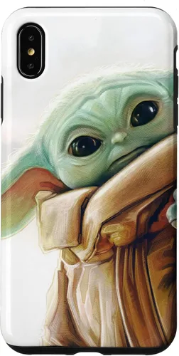 Vista 11 de Star Wars The Mandalorian Grogu - Carcasa blanca para iPhone 17
