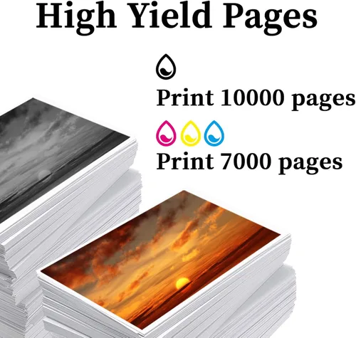 Vista 3 de Cartuchos de tinta 974X 974X 974 remanufacturados de alto rendimiento 974X 974 para cartuchos de tinta 974X para impresora HP Pagewide 352DW MFP