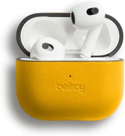 Vista 6 de Bellroy Pod Jacket 3ª generación - (funda de cuero para Apple AirPods de 3ª generación) - Caléndula, Caléndula, Classic