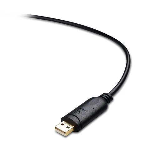 Vista 3 de Cable Matters Cable de consola USB a RJ45 con chipset FTDI, 6 pies Compatible con el cable de consola Cisco, cable Rollover