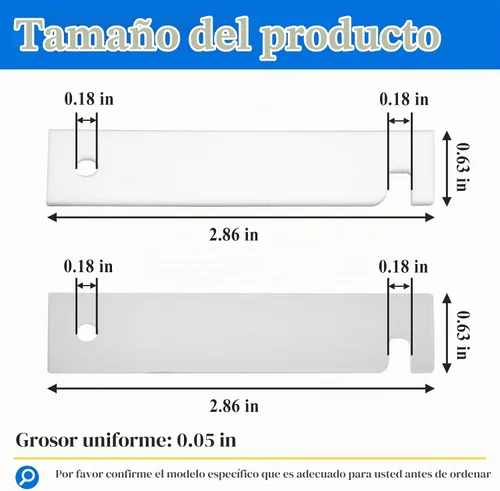 Vista 2 de 20 piezas WE3M51 WE3M52 Kit de reemplazo de rodamiento de tambor para secadora de ropa