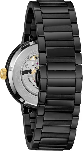 Vista 3 de Bulova Men's Modern 3-Hand Automatic Watch, Open Aperture Dial and Edge to Edge Crystal
