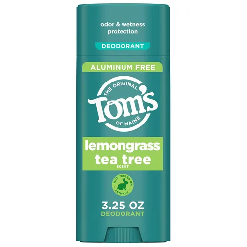 Vista 10 de Tom's of Maine Desodorante natural sin aluminio de coco y mango para mujeres y hombres, se pone transparente, protección contra olores y humedad