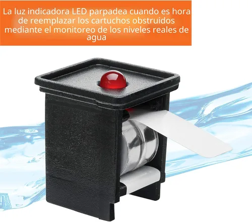 Vista 8 de Aqueon QuietFlow 10 LED PRO Filtro de Potencia para Acuario de Tanque de Peces Para Hasta 20 Galones de Acuarios