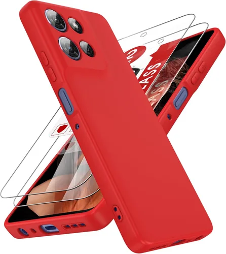 Vista 12 de LeYi Funda para Motorola Moto G Play 4G 2024: Funda para Moto G Play 4G 2024 con funda delgada y antiarañazos, silicona líquida a prueba de golpes