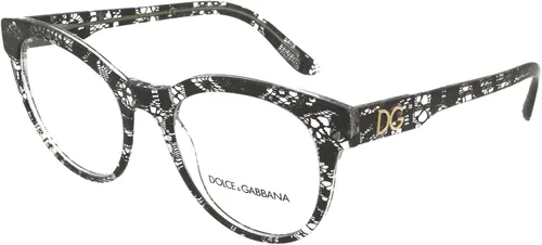 Vista 2 de Dolce & Gabbana DG3334 - Lentes de mujer con encaje negro 52