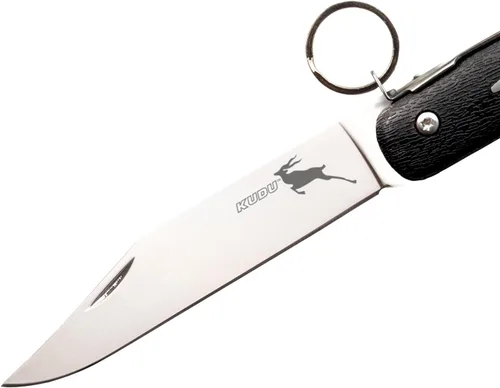Vista 3 de Cold Steel Kudu 4.25" 5Cr15MoV - Cuchillo plegable de acero con mango Zy-Ex de 5.75 pulgadas, con cierre de anillo