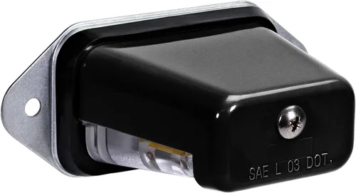 Vista 11 de TRUE MODS Luz LED Negra para Placa de Matrícula para Remolque de Barco [Montaje de Perno] [DOT FMVSS 108] [SAE L] [Impermeable] [12V DC] Lámpara