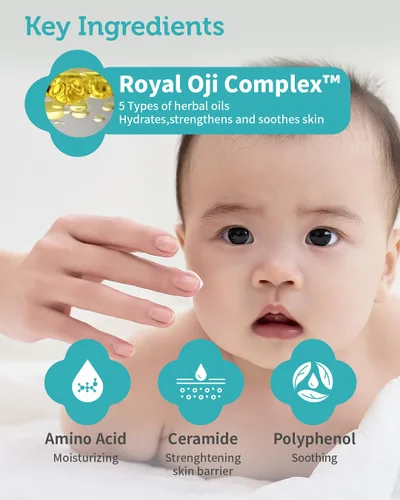 Vista 4 de GOONGBE Pri-mmune Crema calmante para pañales – Crema coreana para pañales con óxido de zinc y pantenol – Trata, calma, piel suave mate, sin