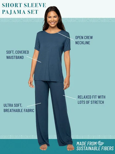 Vista 2 de Vanity Fair Conjunto de pijama modal Beyond Comfort para mujer (manga corta y larga)