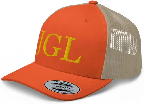 Vista 13 de JGL Gorra de camionero bordada dorada Chapo Guzman Chapito 701 Snapback Sombrero ajustable Gorra JGL Negro