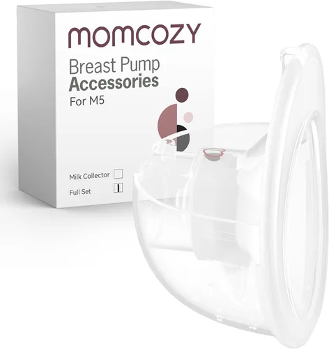 Vista 25 de Momcozy Extractor de leche portátil BP334 Air 1, 2 unidades rojo