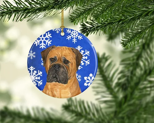 Vista 264 de Caroline's Treasures Cavalier Spaniel - Adorno de cerámica para colgar en el árbol de Navidad, para el hogar, Navidad, fiestas, regalo, 3 pulgadas