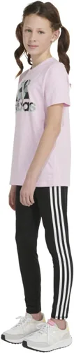 Vista 4 de adidas Girls' Short Sleeve Badge of Sport Square Tee