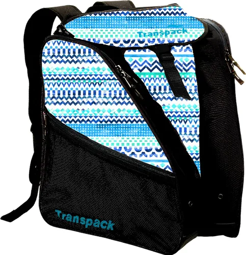 Vista 8 de TRANSPACK Durable resistente al agua 40l correas ajustables Esquí/Snowboard Boot Xtw Imprimir Mochila Bolsa