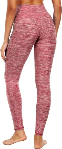 Vista 72 de Neleus calzas de yoga para mujer con bolsillo y cintura alta, para correr, con control de barriga