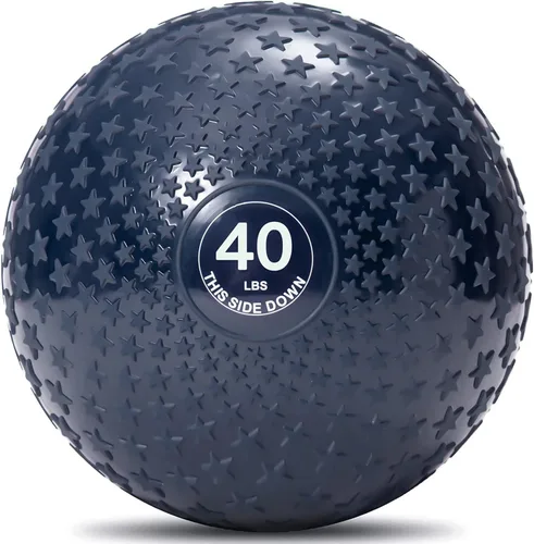 Vista 14 de JFIT Slam Ball Negro