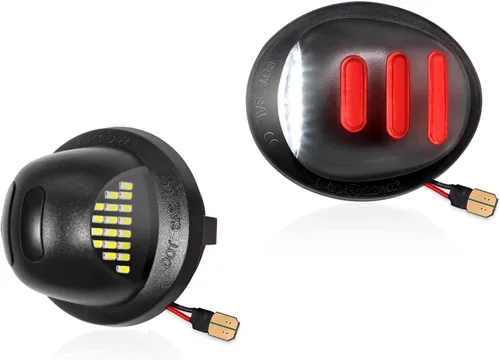 Vista 13 de Conjunto de lámpara LED para placa de matrícula compatible con Chevy Silverado 1500 2500 3500 Suburban Tahoe GMC Sierra Yukon XL Cadillac Escalade
