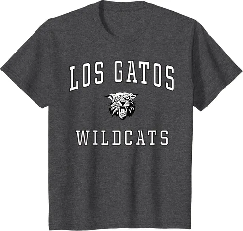 Vista 36 de Camiseta de Los Gatos de la escuela secundaria de Wildcats C1
