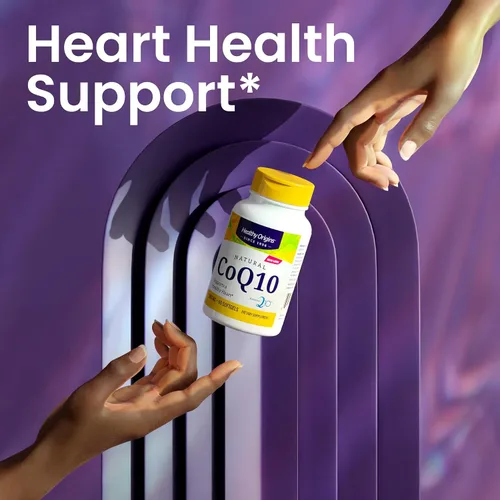 Vista 4 de Healthy Origins CoQ10 300 mg (Kaneka Q10, sin OMG, sin gluten, apoyo cardíaco, apoyo energético), 30 cápsulas blandas