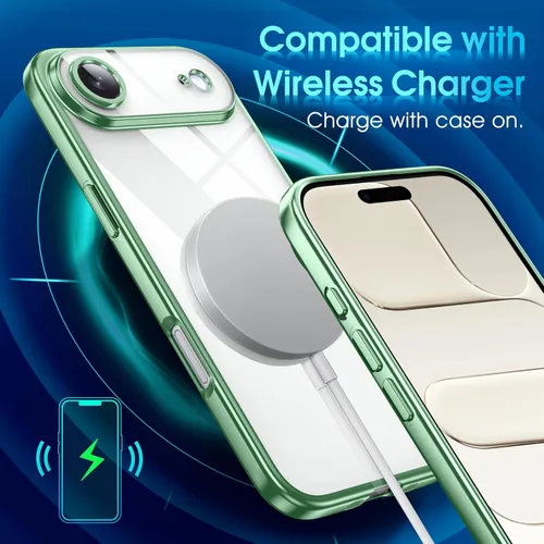 Vista 499 de Supdeal Funda cristalina transparente para iPhone 11, [No se amarillea] [Protección de la cámara] [Probado contra caídas de grado militar] Funda