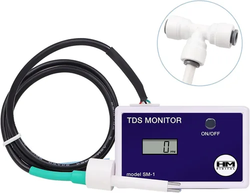 Vista 4 de HM Digital Monitor TDS SM-1 en línea único 0-9990 ppm