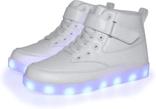Vista 6 de Voovix Zapatos unisex con luz LED para mujeres y hombres