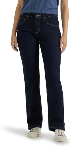 Vista 8 de Riders por Lee Indigo Pantalón de Jean de mujer corte clásico pierna recta Gulf