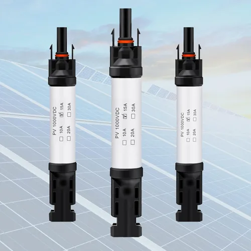 Vista 5 de Conector de fusible de panel solar de 15 A, resistente al agua IP68, portafusibles en línea de 1000 V, conector macho y hembra de 15 A