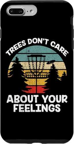 Vista 12 de Funda para iPhone 12 mini Trees Dont Care About Your Feelings Disc Golf Player Case