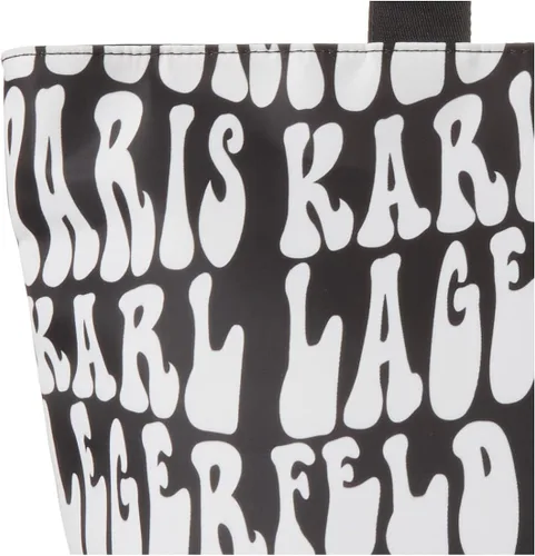 Vista 3 de Karl Lagerfeld Paris Bolso tote de mezclilla Hb para mujer, denim, talla única de EE. UU, Azul (Denim)