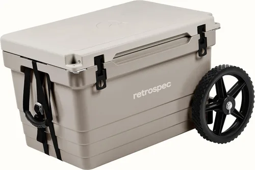 Vista 4 de Retrospec Palisade - Kit de ruedas enfriadoras de 45 y 65 cuartos de galón