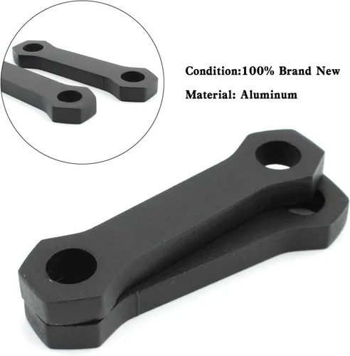 Vista 8 de Topteng Kit de eslabones de bajada de aluminio CNC para Yamaha MT-09 (FZ-09) 2013-2020, MT-09 TRACER (FJ-09) 2015-2016, TRACER 900 2017-2020, TRACER