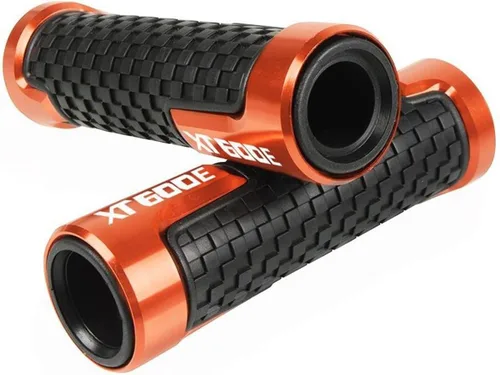 Vista 21 de Empuñaduras de manillar de motocicleta de 78 pulgadas, 0.866 in, agarres de manillar de motocicleta, tapa de extremo para Yamaha XT660E XT660 XT 4