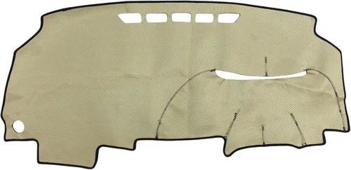 Vista 2 de NewYall Cubierta negra para tablero de salpicadero para Honda Civic 2006-2011