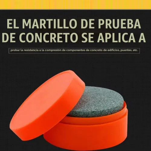 Vista 4 de Martillo de rebote concreto 10 a 60Mpa del probador del Resiliómetro del probador del martillo de rebote Schmidt