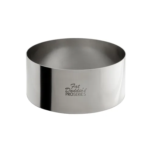 Vista 10 de Fat Daddio's Anillo redondo de acero inoxidable para pasteles y pastelería, 2 x 0.75 pulgadas
