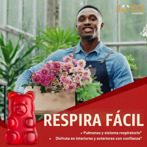 Vista 5 de JOYLI - Gomitas de quercetina – Quercetina con bromelina zinc vitamina C y vitamina D3 – Suplemento de quercetina de 500 mg para el sistema