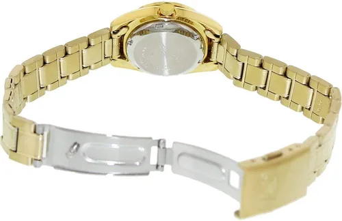 Vista 2 de SEIKO Serie 5 Reloj automático para mujer con esfera dorada SYMK20, Oro, Reloj de cuarzo,Automático de cuerda automática,Reloj automático