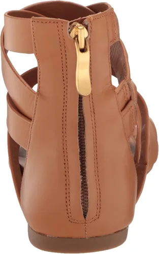 Vista 3 de Aerosoles Sandalias planas Glam para mujer, Bronceado Cuero