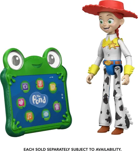 Vista 4 de Mattel Disney y Pixar Toy Story 5 Interactables Lilypad Figura parlante de escala de juegos de 6 pulgadas, frases de película, conversa con otros