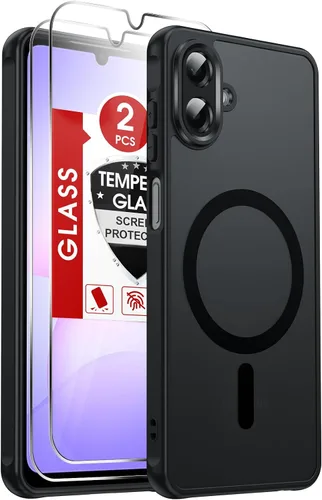 Vista 53 de LeYi Funda para teléfono Samsung-S23: protector de pantalla e imán MagSafe Púrpura