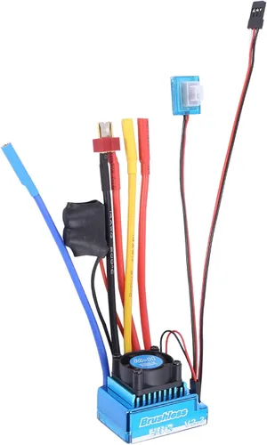 Vista 5 de 120A sin escobillas Esc controlador de velocidad eléctrico impermeable a prueba de polvo Rc accesorio