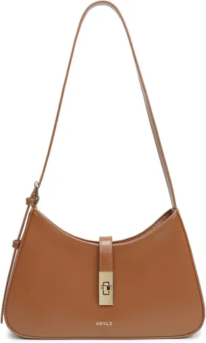 Vista 10 de Keyli - Bolso de hombro de moda para mujer, de cuero vegano, con correa ajustable, bolsos estilo hobo, con asa larga